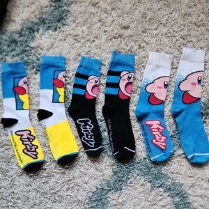 Nintendo Kirby Socks EUC